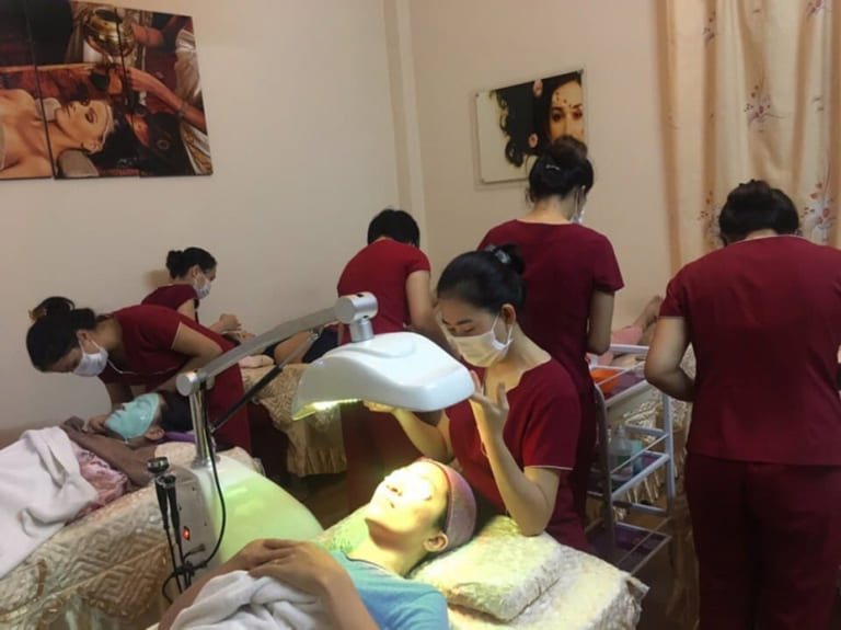 spa trị mụn quận 7 uy tín