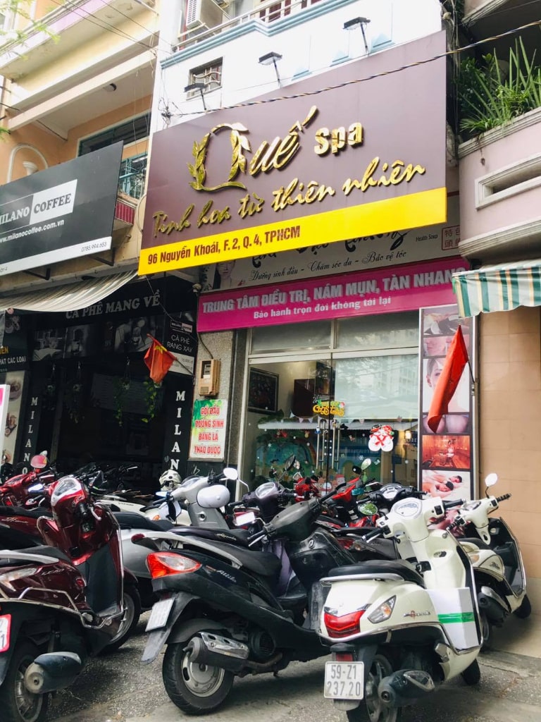 Nặn mụn quận 4 đông khách nhất